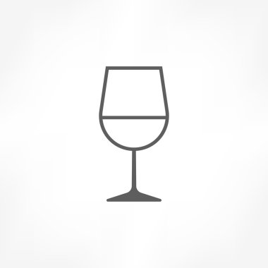 şarap kadehi simgesi