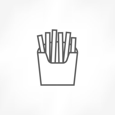 patates kızartması simgesi