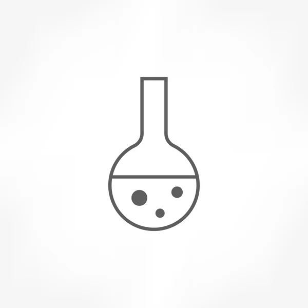 Test tube icon — Stock Vector