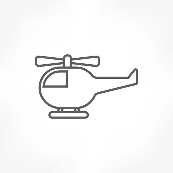 Вертолетная икона — стоковый вектор