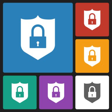 kalkan kilit simgesi