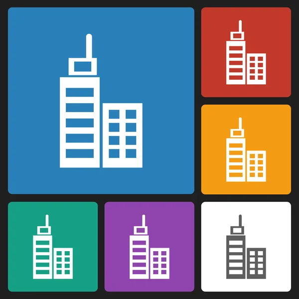 Building icon — Stock Vector