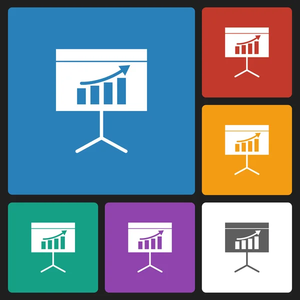 Ícone gráfico —  Vetores de Stock