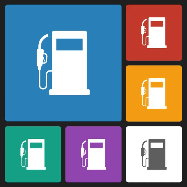 Gas pump icon — Stock Vector