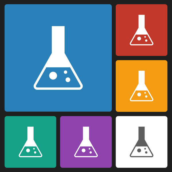 значок пробирки