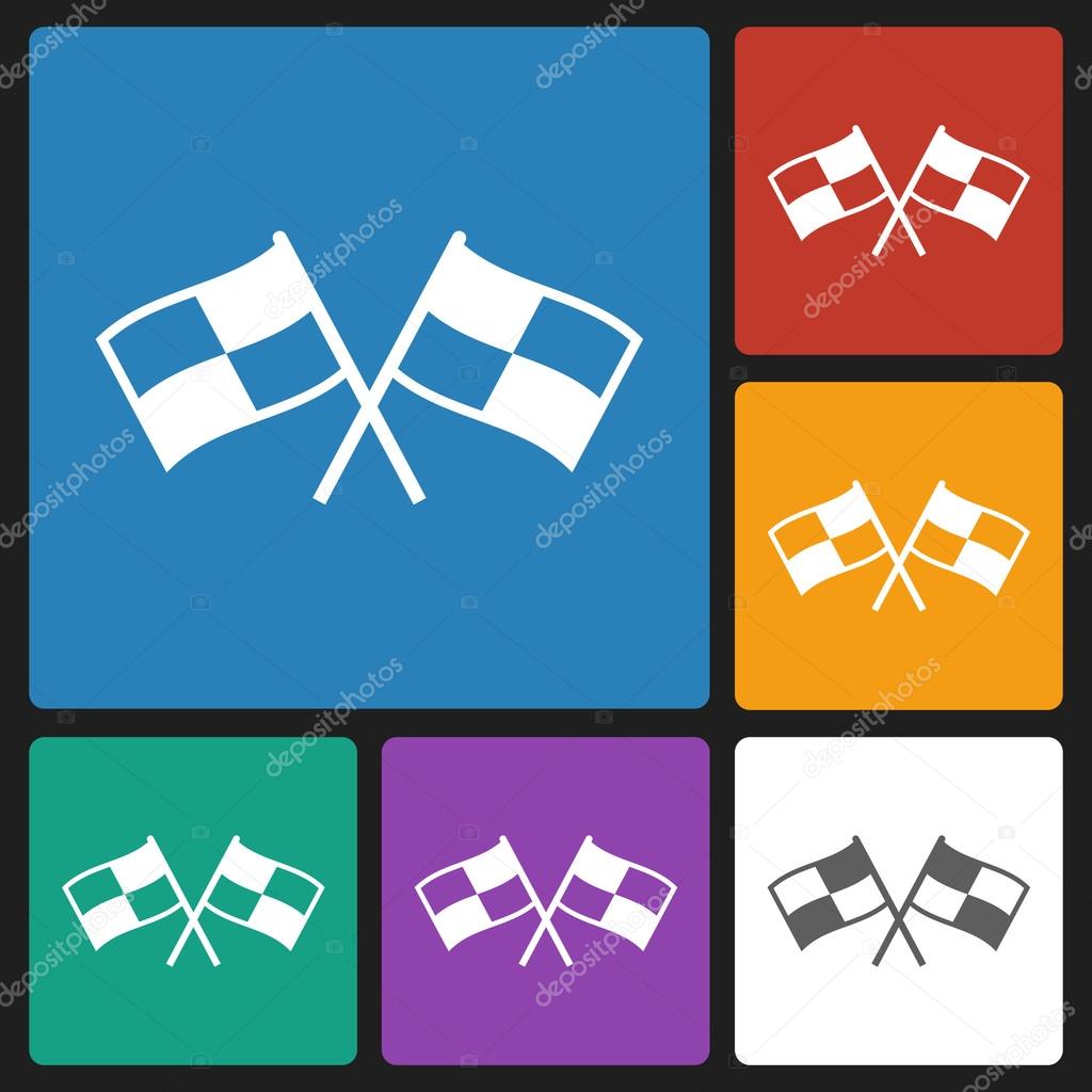 racing flag icon