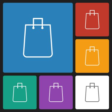 alışveriş çantası simgesi