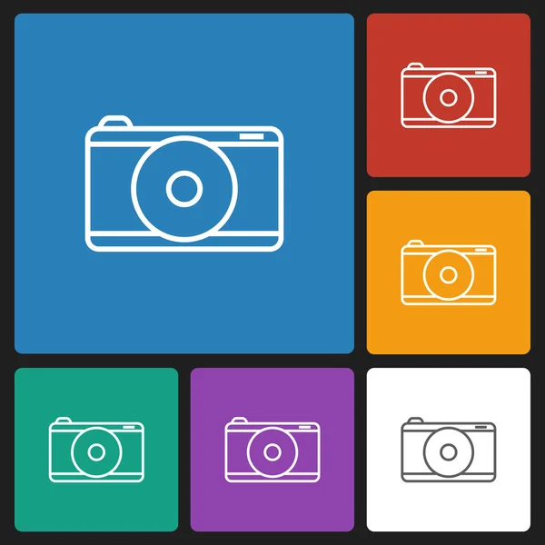 Camera icon — Stock Vector