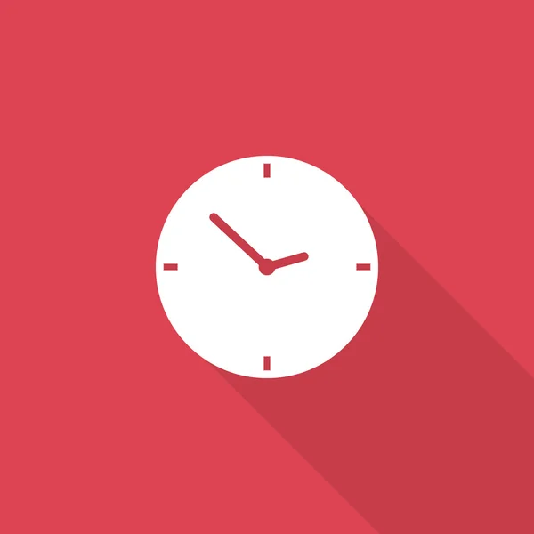 Icono del reloj — Vector de stock