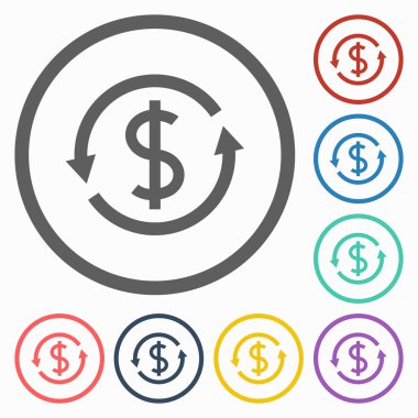 para dönüştürme simgesi