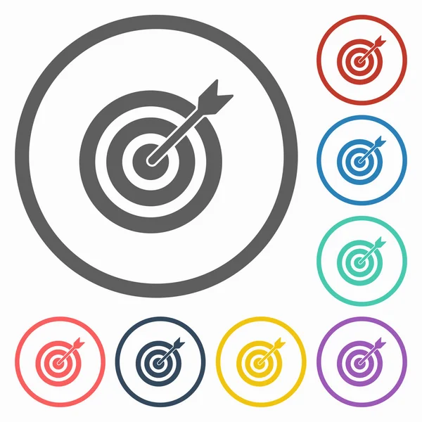 Target icon — Stock Vector