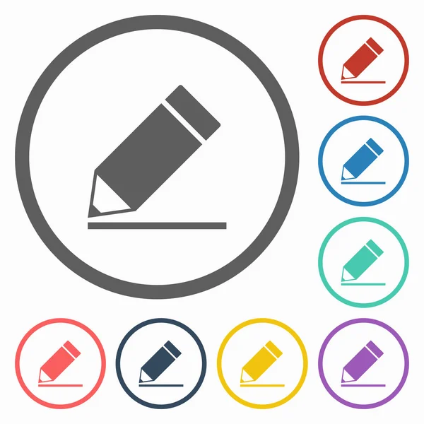 Pencil icon — Stock Vector