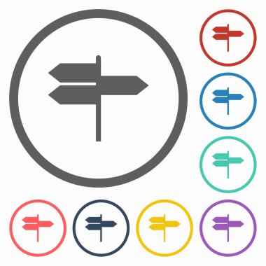 yön tabelası simgesi