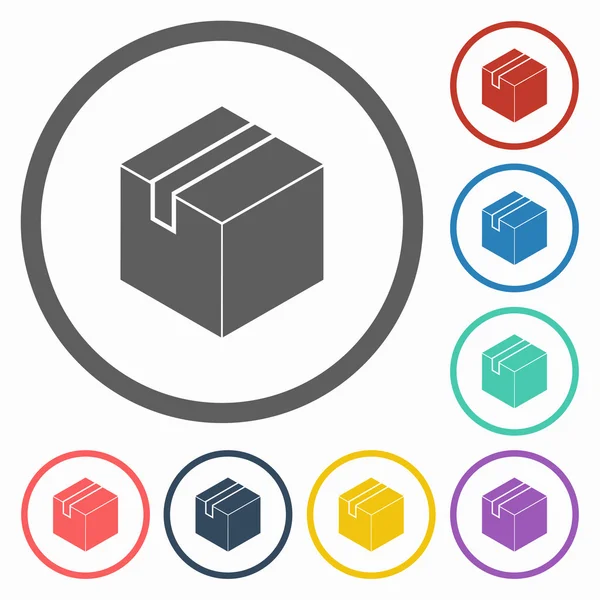 Box icon — Stock Vector