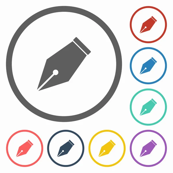 Pen icon — Stock Vector