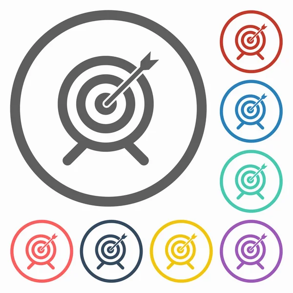 Target icon — Stock Vector