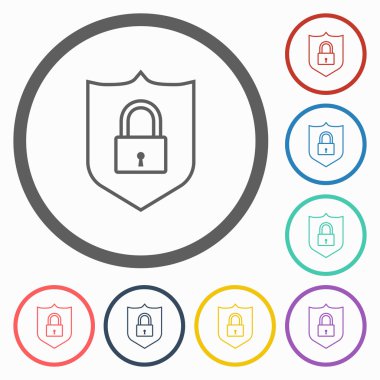 kalkan kilit simgesi