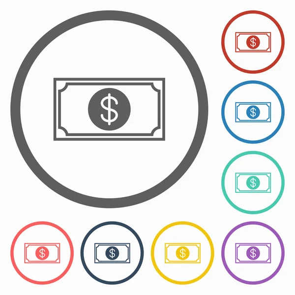 Money icon — Stock Vector