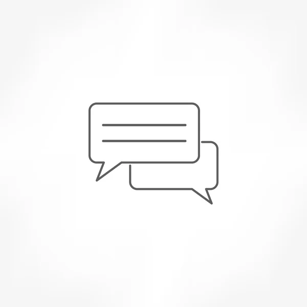 Icono de conversación — Vector de stock