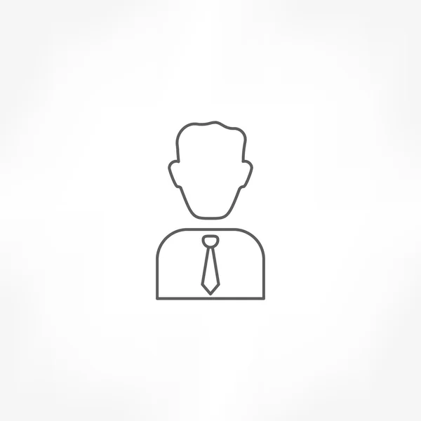 Businessman icon — Stock Vector