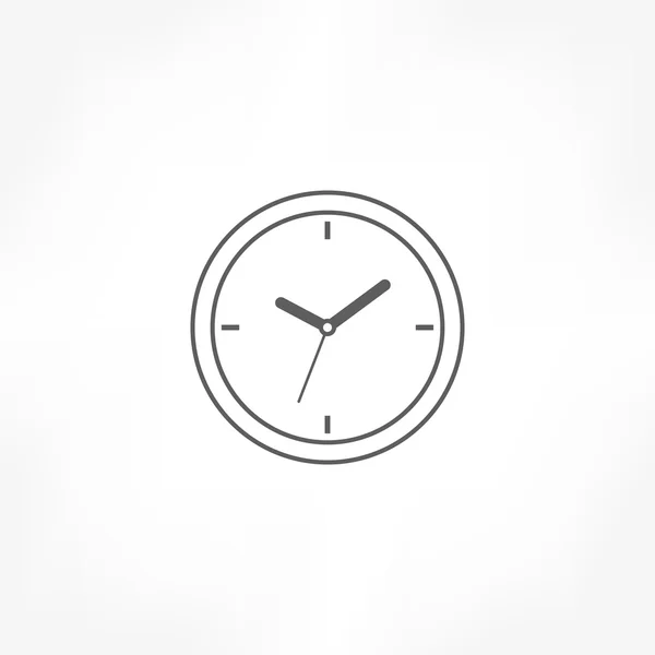 Icono del reloj — Vector de stock