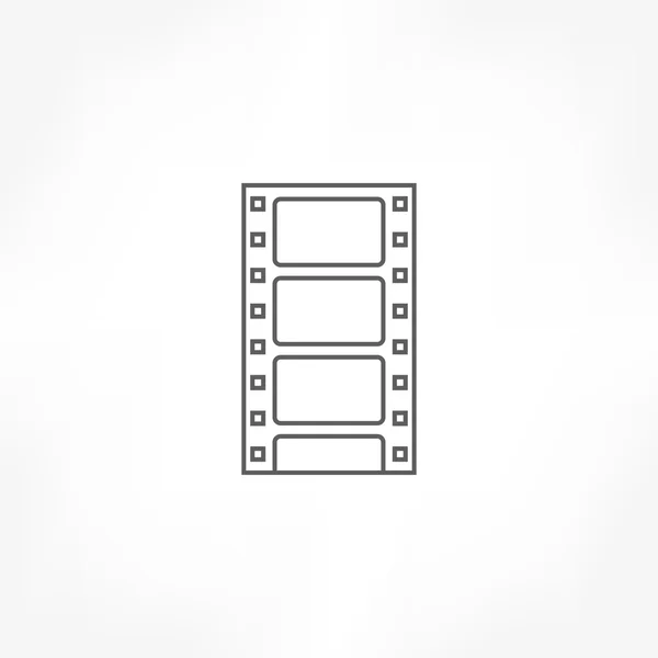 Filmstrip pictogram — Stockvector