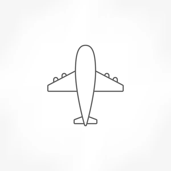 Airplane icon — Stock Vector