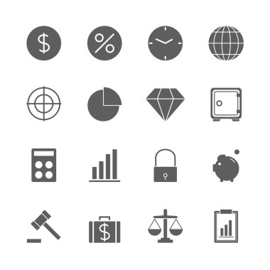 Finans simgeler kümesi