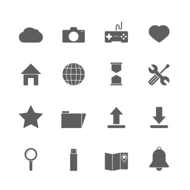 Web sitesi simge seti