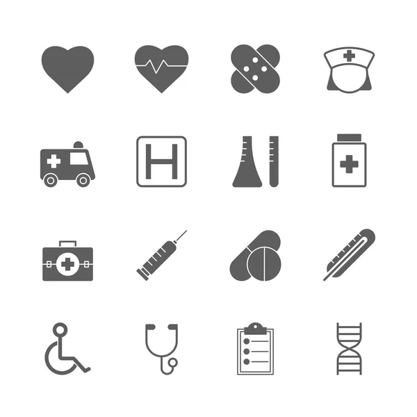 Medical icons set — Stock Vector