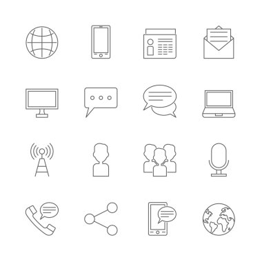 İletişim Simgeleri Ayarlandı