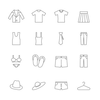 giyim Icons set
