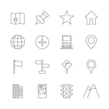 harita Icons set