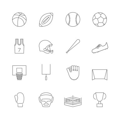 Spor Icons set