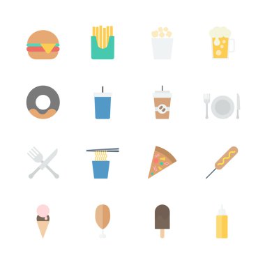 Fast Food Simgeleri Ayarlandı