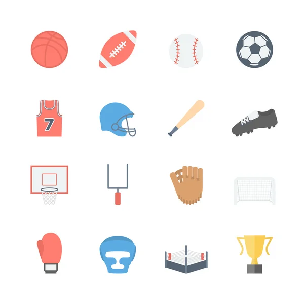 Спортивные иконки — стоковый вектор