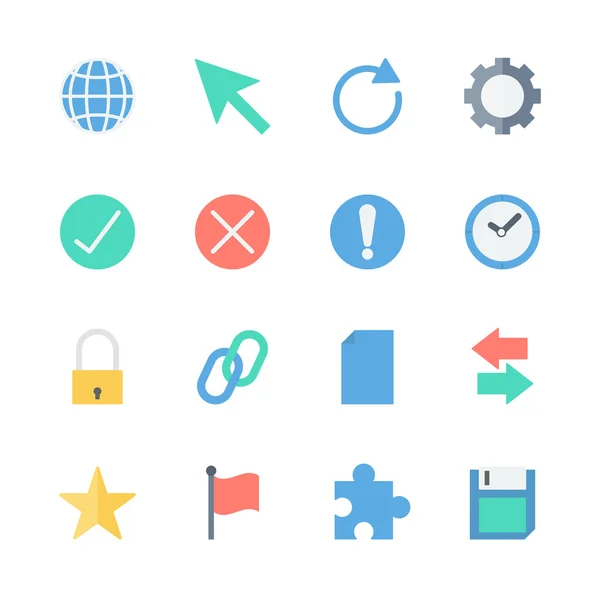 Website Icons Set — Stockvector