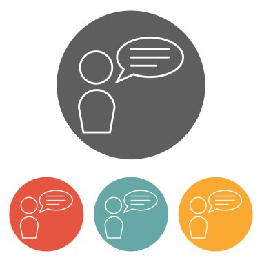 Daire simgesine konuşmak