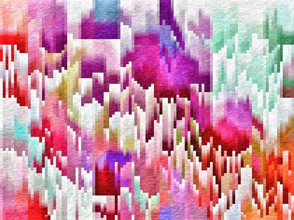 Kleurrijke Abstracte Textuur Achtergrond Mooi Geschilderd Oppervlak Ontwerp — Stockfoto