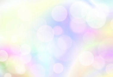 Grafik tasarımınız, afişiniz ya da posteriniz için gradyan bulanık arkaplan fikirleriyle tatlı pastel bokeh resmi.