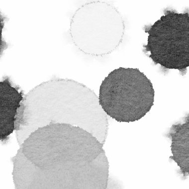 Gri daireli grafiksel arkaplan resmi ve metin için kopyalama alanı.