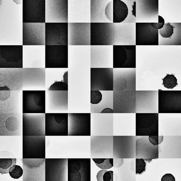 Αφηρημένη Γκρι Ταπετσαρία Φόντο Τετράγωνα Σχήματα Αντίγραφο Χώρου Για Κείμενο — Φωτογραφία Αρχείου