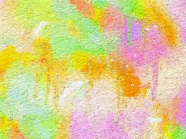 Renkli Pastel Grafik Resim Güzel Renk. Çok güzel boyanmış yüzey tasarım afişleri. Soyut şekil ve metin için kopyalama alanı. arkaplan dokusu duvarı