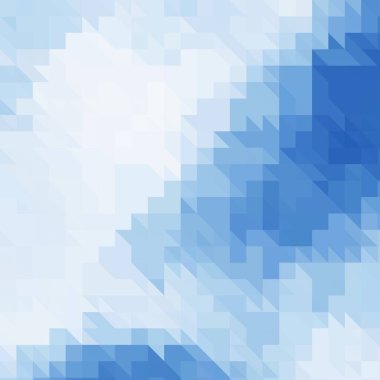 Mavi geometri arka plan dokusu duvarı. soyut biçim ve metin için kopyalama alanı.