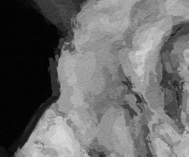 Siyah ve beyaz arka plan dokusu. Duvar kağıdı şeklinde. Metin için kopyalama alanı olan yüksek kalite