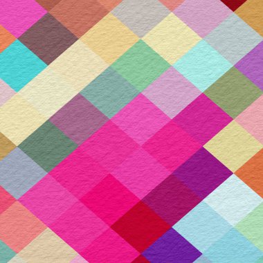 Renk kareleri ile soyut arkaplan