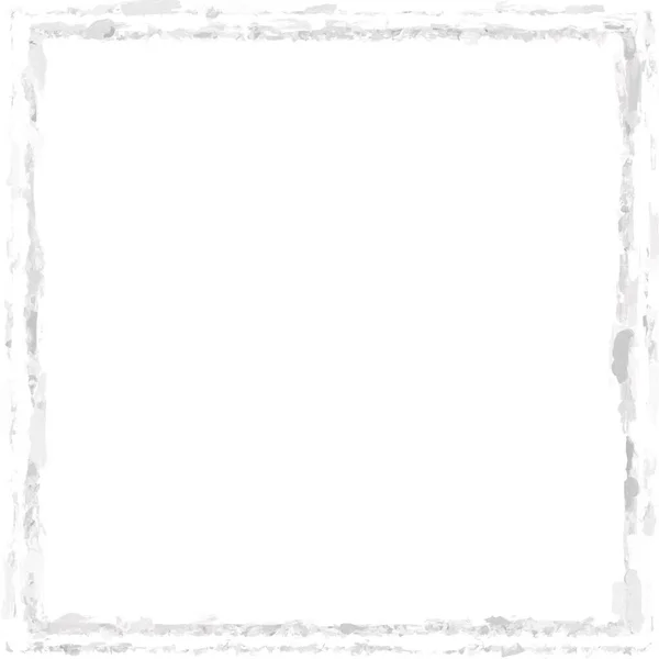Stary Papier Ramą Akwarelową Środku Białego Tła — Zdjęcie stockowe