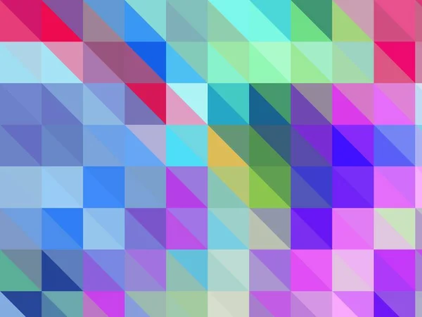Abstrakt Geometriskt Färgstarkt Mönster Med Trianglar Och Linjer — Stockfoto