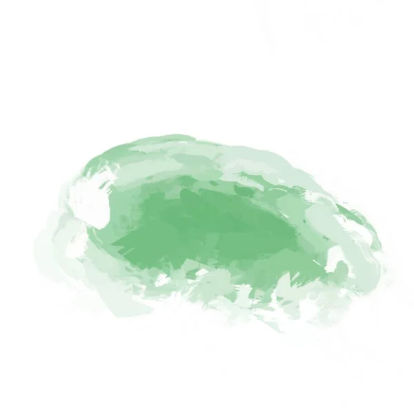 Fondo Abstracto Con Salpicadura Pintura Verde — Foto de Stock