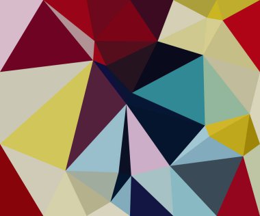 Soyut desenli renkli geometrik arkaplan